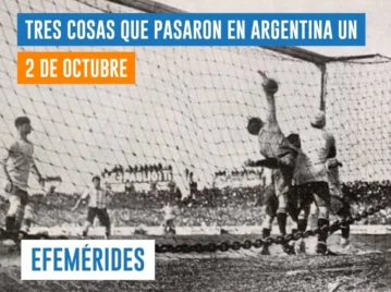 efemérides del 2 de octubre Argentina